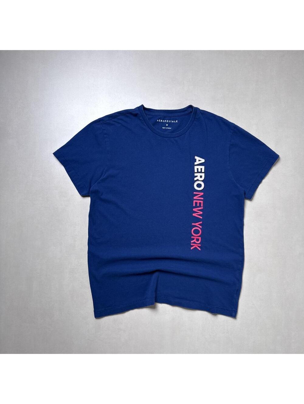 Y2K Aeropostale 00s Blue New York T shirt
